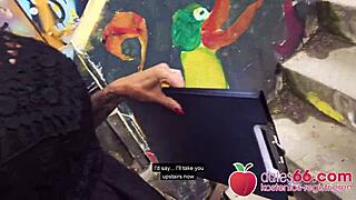 Pov Blonde Milf Banged Hard on Public Stairs - Sophie Logan!