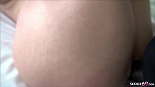 German Interracial - Big Wobbling Tits Milf Fucked by Black Cock