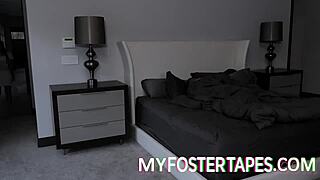 Foster caught stealing and punished in the garage