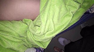My Best Friend's Mom Teasing in Her Bedroom with Big Tits
