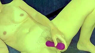 Horny Milf Caroline Stuffs Wet Pussy Until Orgasm with Dildo