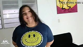 my stepmother's friend knows how to excite me in the dorm