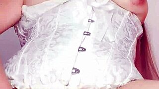 Latina Stepmom Shows Cameltoe and Masturbates for Stepson