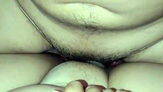 Pinay stepmom bent over for stepson doggystyle