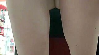 stepsister showing dirty feet and panties in store?