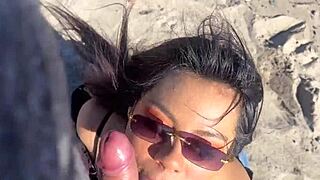 Damn! Mexican Latina picked up for raw anal creampie!