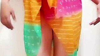 Hot Damn! Desi Hijra Nangi Dance by Sexy Indian Shemale Randi Girl!