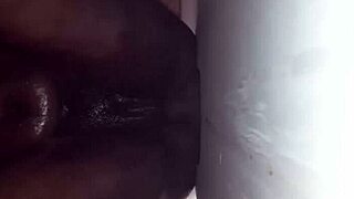 Have you seen this backroom fucking with big titty ebony milf's round ass?