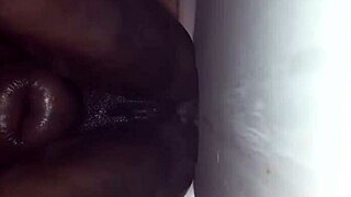 Have you seen this backroom fucking with big titty ebony milf's round ass?