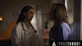 Doctor Vicki Chase ensures Nurse Sinn Sage keeps the secret through intense action