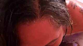 My Stepmom Agrees to Fuck in the Jacuzzi!