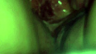 Fingering Lori's Pussy While She Naps. Milf Masturbates Quietly in Bedroom.