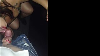 married slut sneaks off to bang strangers at the glory hole outdoors