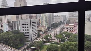 older redhead granny vera delight gets her shaved ass plowed by monster bbc with blowjob