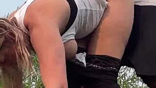 Almost Caught Fucking in Park