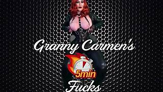 Granny Usa My Patriotic Stick & Lick Orgasms