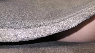 cheating wife fingers fertile pussy to intense climax