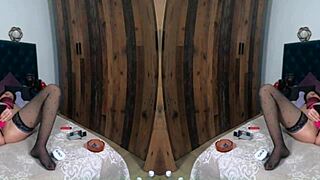 Latina stepmom suggests ass worship and more.