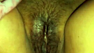 Cum Splashed on Latina Milf Wife's Pussy Up Close! Wow, That Tight Wet Hole Takes It All!