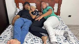 noche de pelicula con amigo y novia ntr