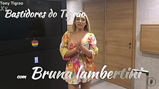 Bruna Lambertini Teases With Her Big Ass In Lingerie!