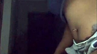 next door ebony milf flashes huge tits in shorts