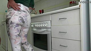French Stepmom's Hairy Pussy Gets Stepson's Load