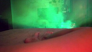 Blonde pornstar feels intense emotions during alien inflatable sex encounter