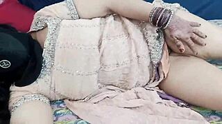 desi bhabhi gets bent over for anal fuck