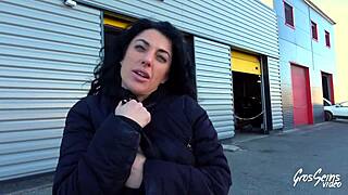 Sabrina Demands Cock in Ass and Pussy Now. Intense threesome action!