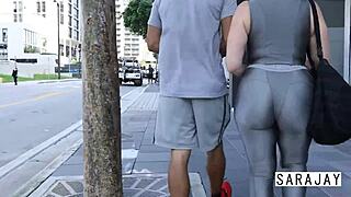 Fit King Noire Pounds Cougar Sara Jay's Mature Cavity