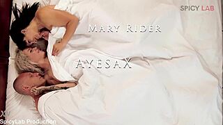 Blonde And Brunette Milfs Ride In Group Cum Session