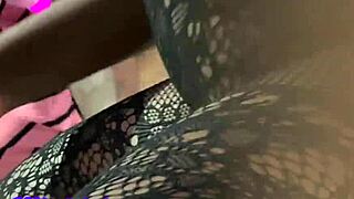 Ebony Wife Bent Over For Monster Cock?