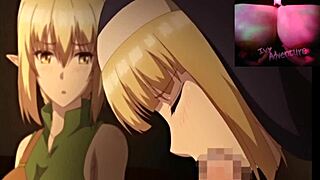 Summoned to fuck three hotties in isekai harem with BBC.