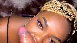 OH, PASSIONATE HOME SEX WITH MY EBONY STEPSISTER!