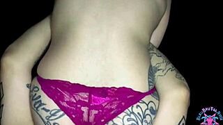 Horny Pawg in Pink Panties Rides Huge Cock Cowgirl Style