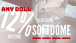 She enjoys a quiet moment of self-pleasure alone