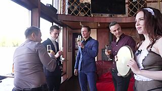 Bachelor Party in Russia Turns Wild with Real Sluts. Anal and Blowjobs Everywhere!