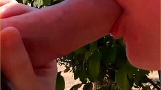 wife says, 'watch me blow him outdoors'