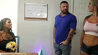 Can horny milf and step-daughter share this boyfriend?