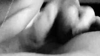 Blonde milf teases small cock with big natural tits