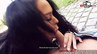 feeling caught flashing big tits in berlin park