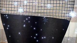 big tits wife bent over for christmas cumshot collection, intriguing homemade contrast