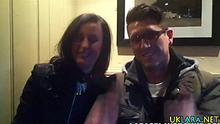 Stockings milf sucks rod