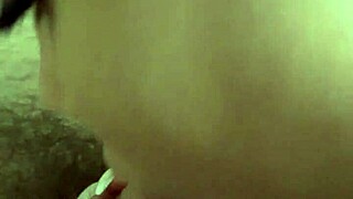 Monika Fox teases with a blowjob and handjob on a small cock. She lets him cum freely while licking his balls.