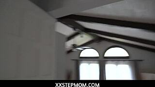 Milf stepmom penny barber came to make up with her stepson after fight