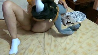 My Excited Wife Strips Panties in Front of Friends