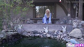 Rich Cougar Milf's Deepthroat Ecstasy