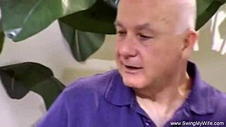 Swinger wife enjoys anal cumshot in group wedding exposure