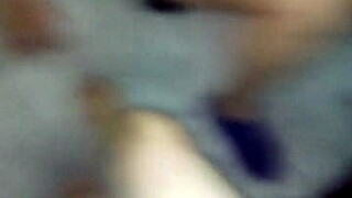 Latina milf sucks cock then gets fucked missionary on camera